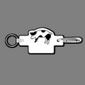 Key Clip W/ Key Ring & Spotted Pig Key Tag